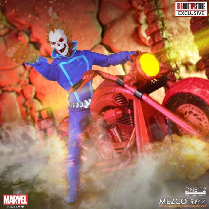 One:12 Collective Ghost Rider & Hell Cycle (Vengeance Edition)