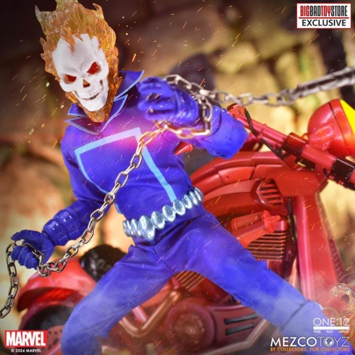 One:12 Collective Ghost Rider & Hell Cycle (Vengeance Edition)