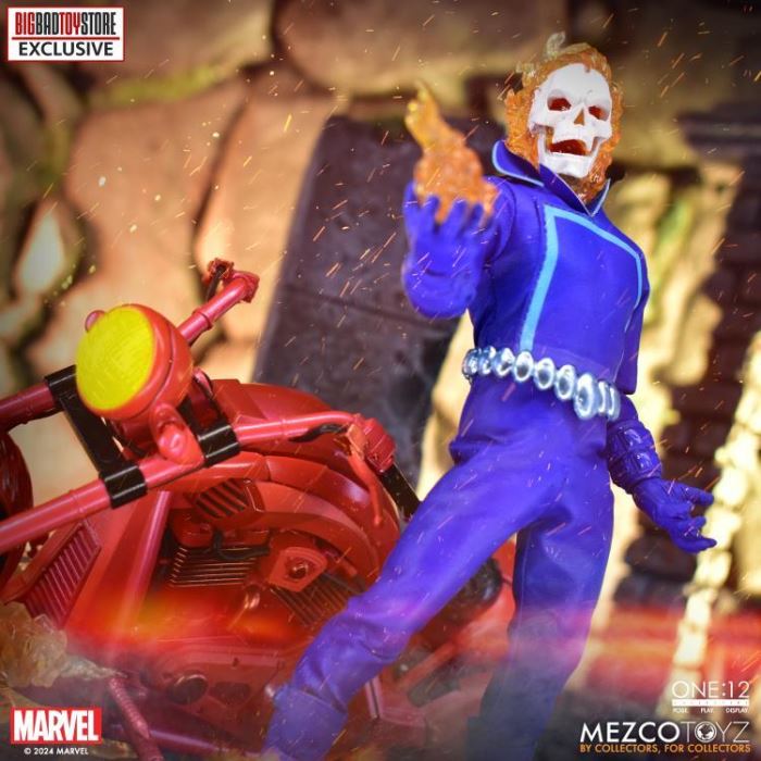 One:12 Collective Ghost Rider & Hell Cycle (Vengeance Edition)