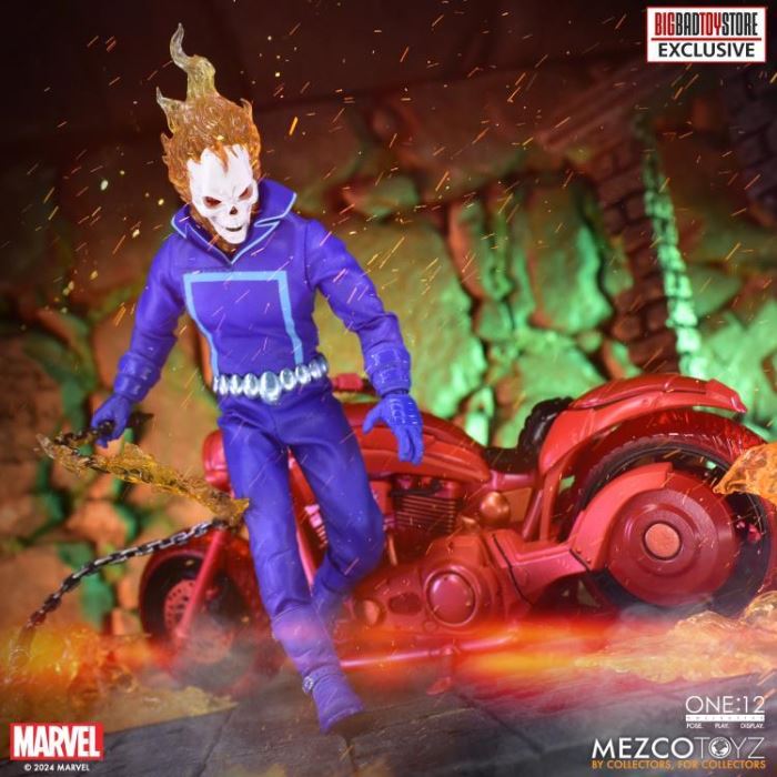 One:12 Collective Ghost Rider & Hell Cycle (Vengeance Edition)