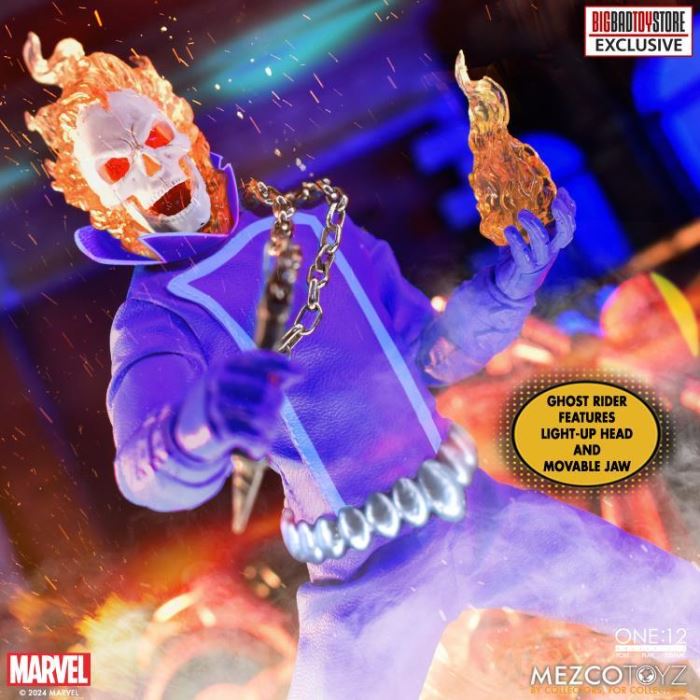 One:12 Collective Ghost Rider & Hell Cycle (Vengeance Edition)