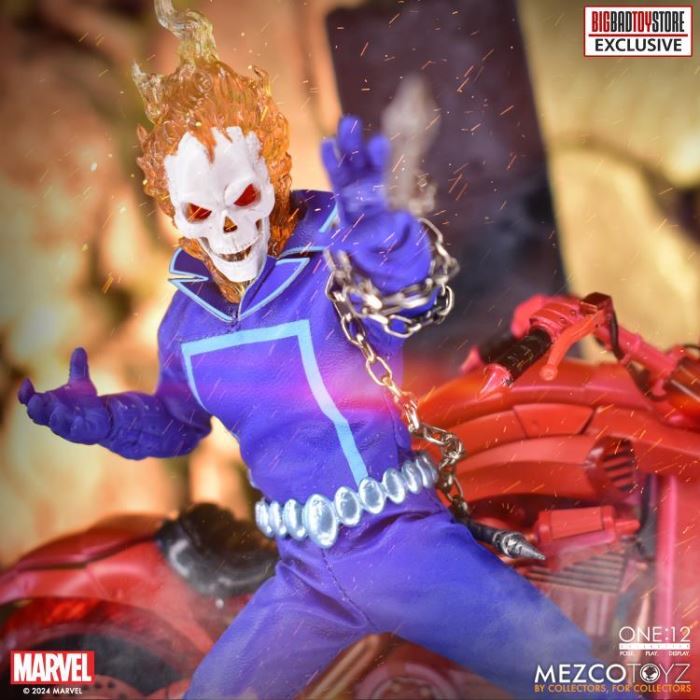 One:12 Collective Ghost Rider & Hell Cycle (Vengeance Edition)