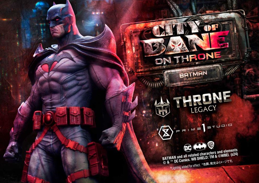 Batman (Comics) City of Bane  Flashpoint Batman (Concept design by Carlos D'Anda)