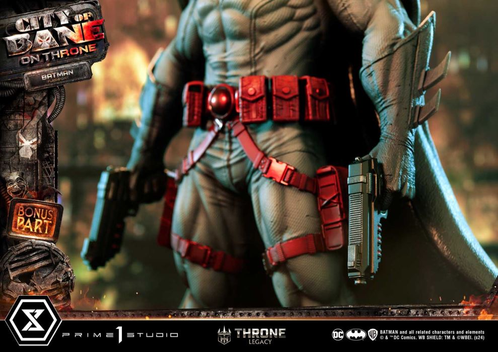 Batman (Comics) City of Bane  Flashpoint Batman (Concept design by Carlos D'Anda)