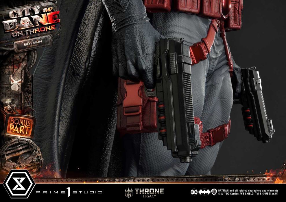 Batman (Comics) City of Bane  Flashpoint Batman (Concept design by Carlos D'Anda)