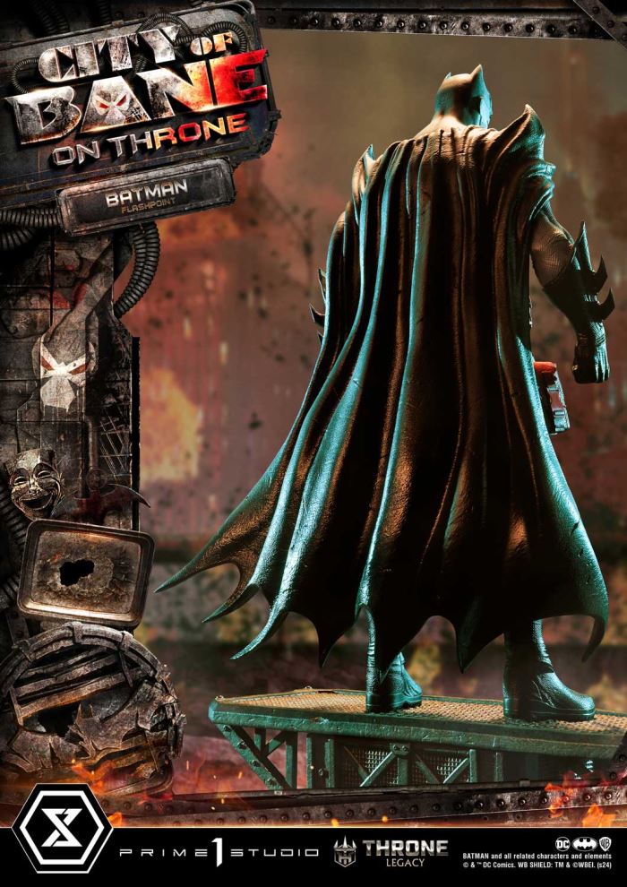 Batman (Comics) City of Bane  Flashpoint Batman (Concept design by Carlos D'Anda)