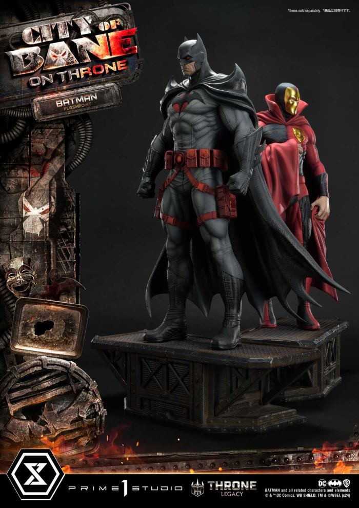 Batman (Comics) City of Bane  Flashpoint Batman (Concept design by Carlos D'Anda)