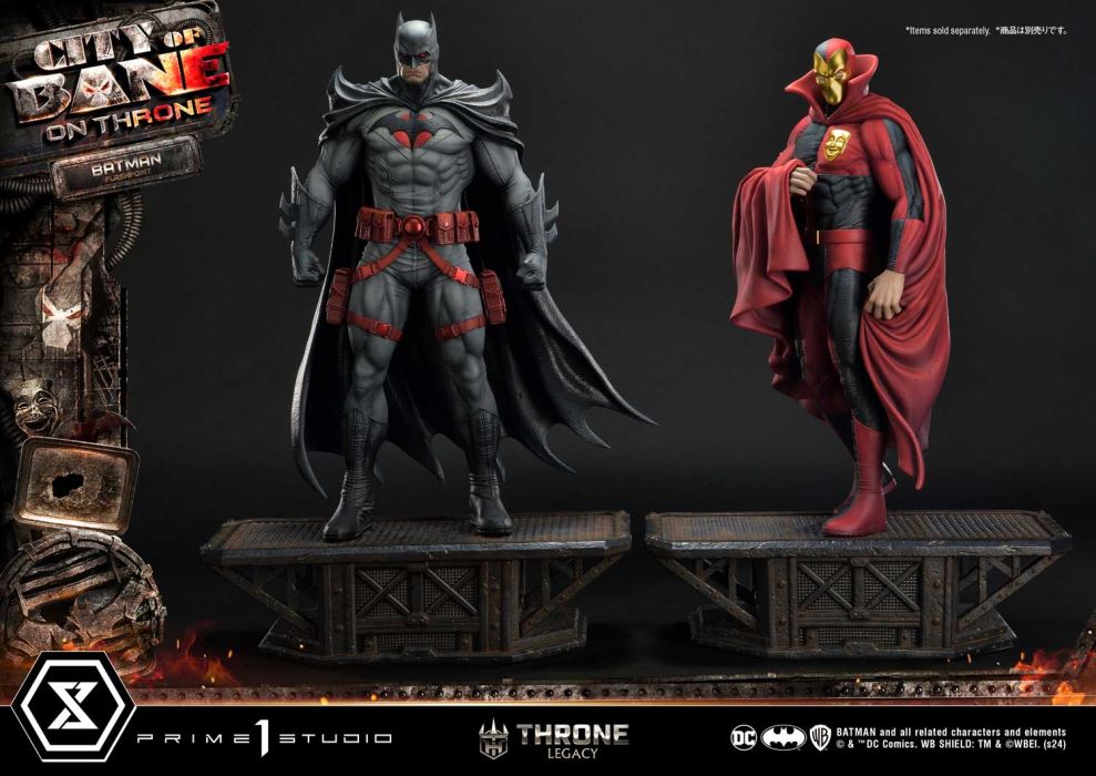 Batman (Comics) City of Bane  Flashpoint Batman (Concept design by Carlos D'Anda)
