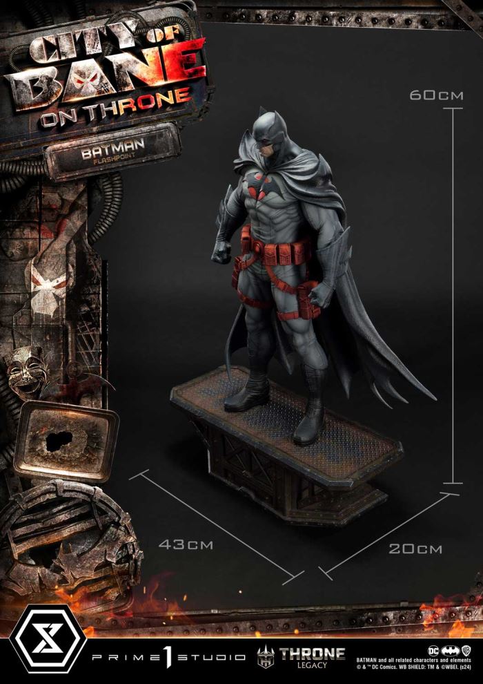 Batman (Comics) City of Bane  Flashpoint Batman (Concept design by Carlos D'Anda)