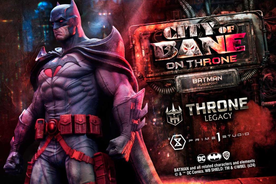 Batman (Comics) City of Bane  Flashpoint Batman (Concept design by Carlos D'Anda)
