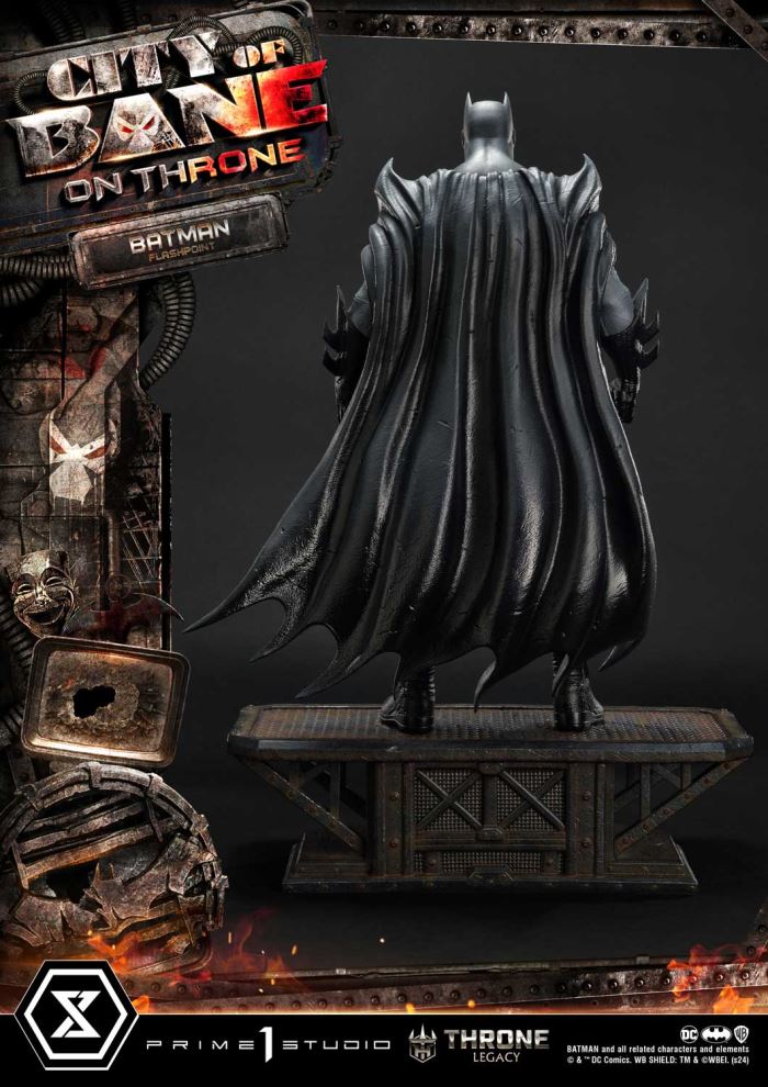 Batman (Comics) City of Bane  Flashpoint Batman (Concept design by Carlos D'Anda)