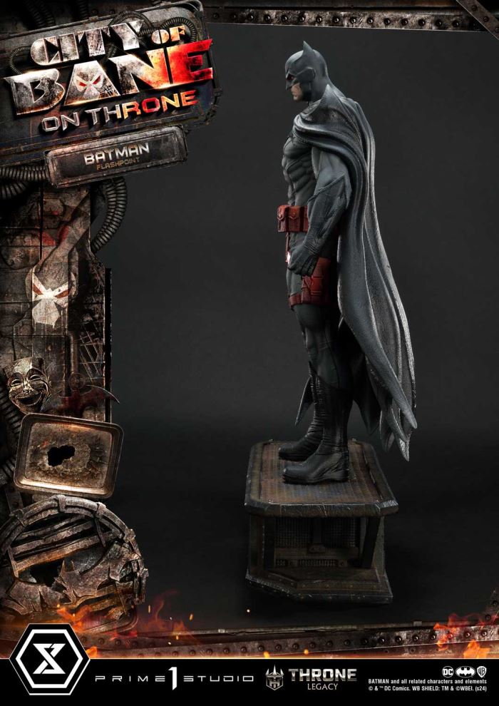 Batman (Comics) City of Bane  Flashpoint Batman (Concept design by Carlos D'Anda)