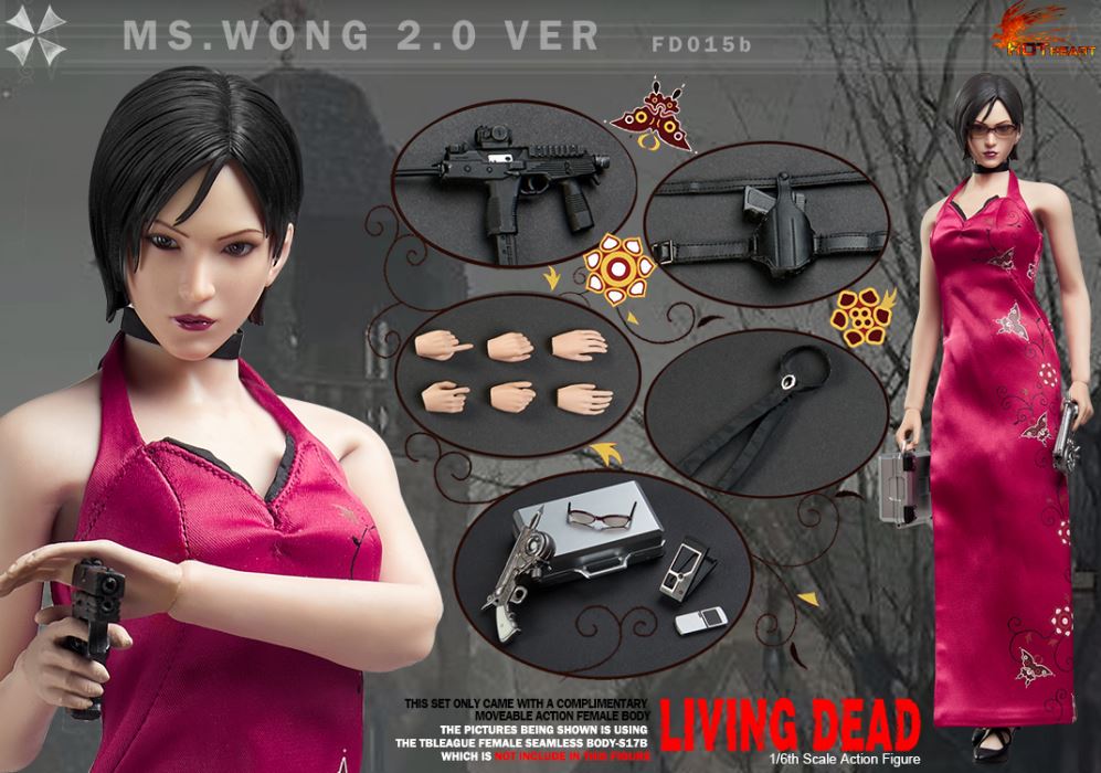 Zombie Killer Female Spy Ms.Wong 1/6
