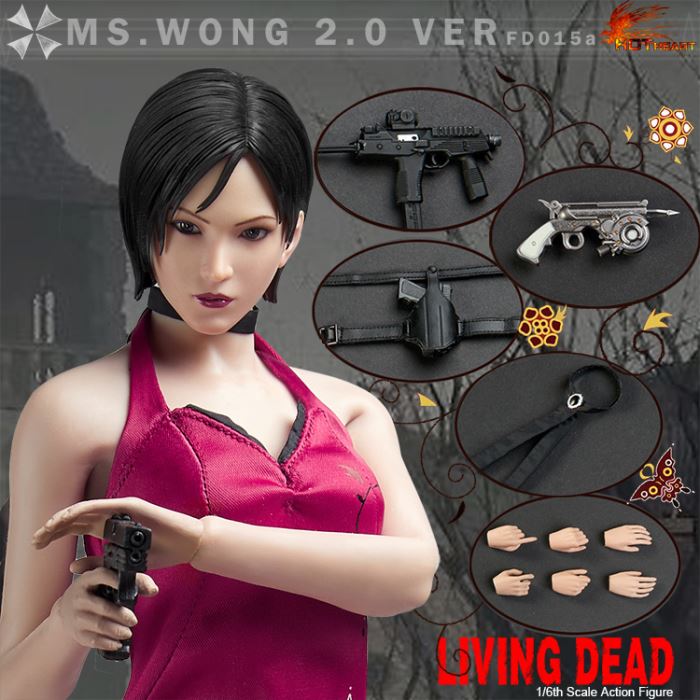 Zombie Killer Female Spy Ms.Wong 1/6