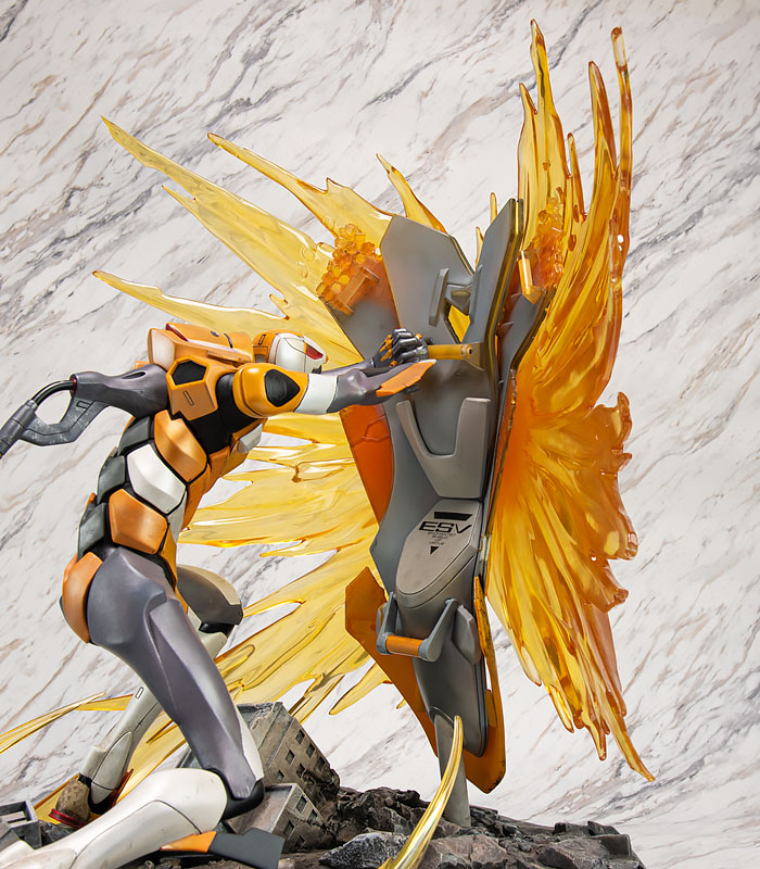 EVA GLOBAL Rebuild of Evangelion Operation Yashima Unit 0 Premium Metallic Color Edition Statue