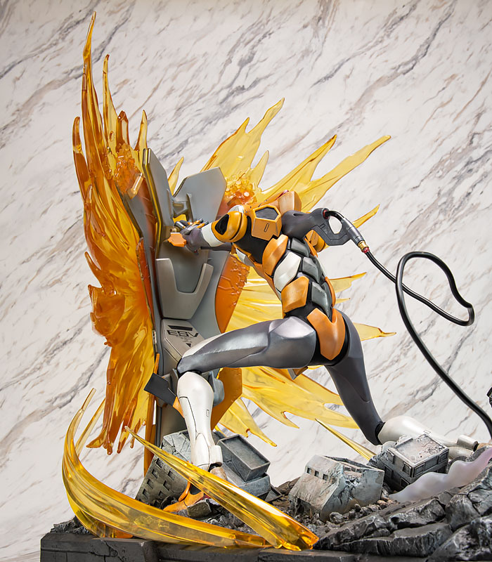 EVA GLOBAL Rebuild of Evangelion Operation Yashima Unit 0 Premium Metallic Color Edition Statue