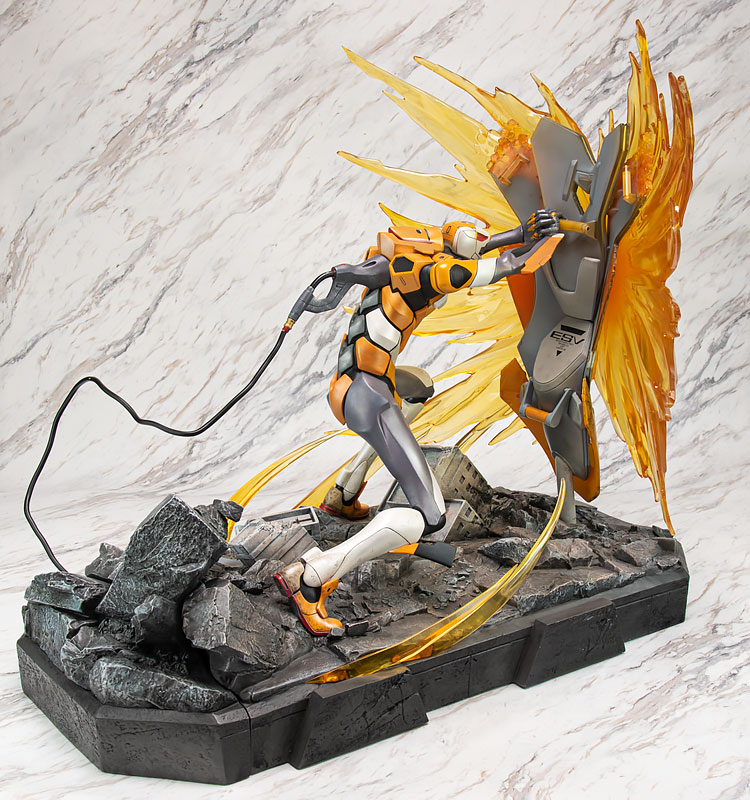 EVA GLOBAL Rebuild of Evangelion Operation Yashima Unit 0 Premium Metallic Color Edition Statue