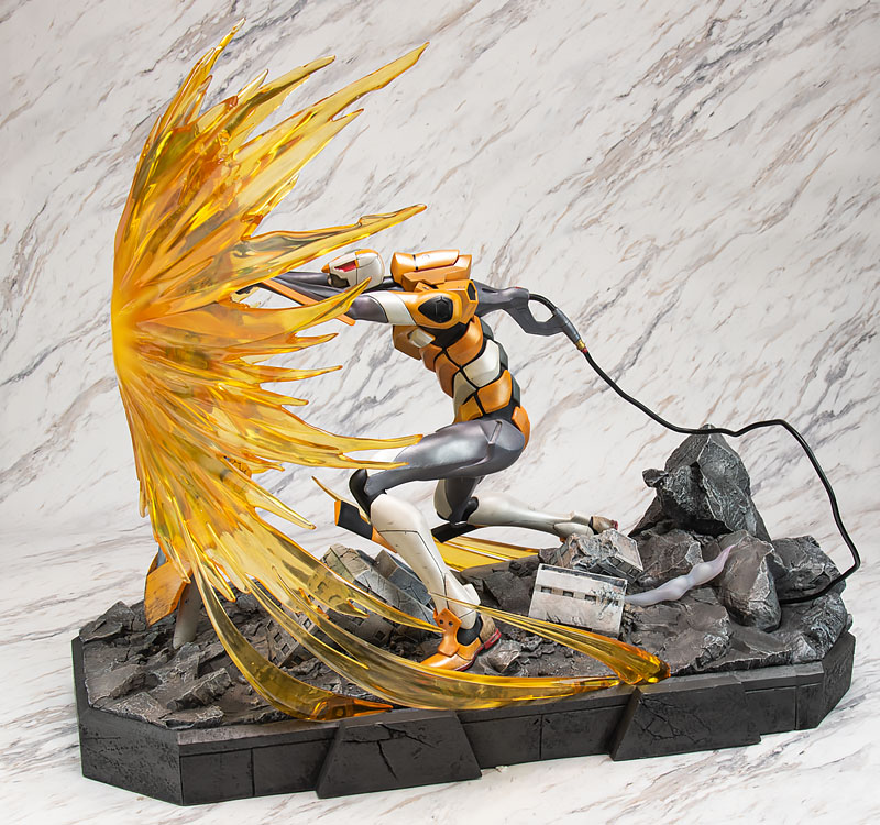 EVA GLOBAL Rebuild of Evangelion Operation Yashima Unit 0 Premium Metallic Color Edition Statue