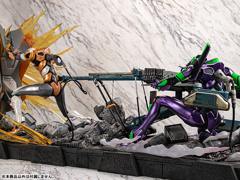 EVA GLOBAL Rebuild of Evangelion Operation Yashima Unit 0 Premium Metallic Color Edition Statue