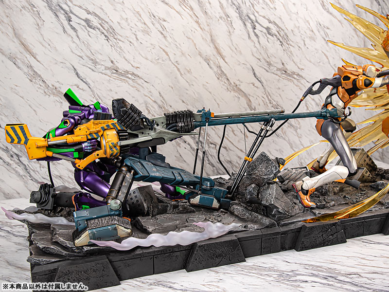 EVA GLOBAL Rebuild of Evangelion Operation Yashima Unit 0 Premium Metallic Color Edition Statue