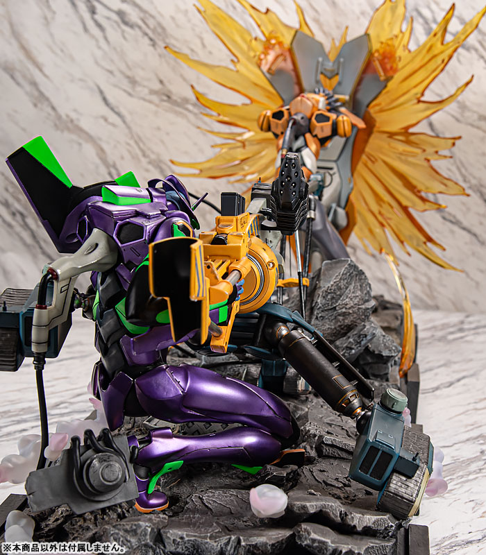 EVA GLOBAL Rebuild of Evangelion Operation Yashima Unit 0 Premium Metallic Color Edition Statue