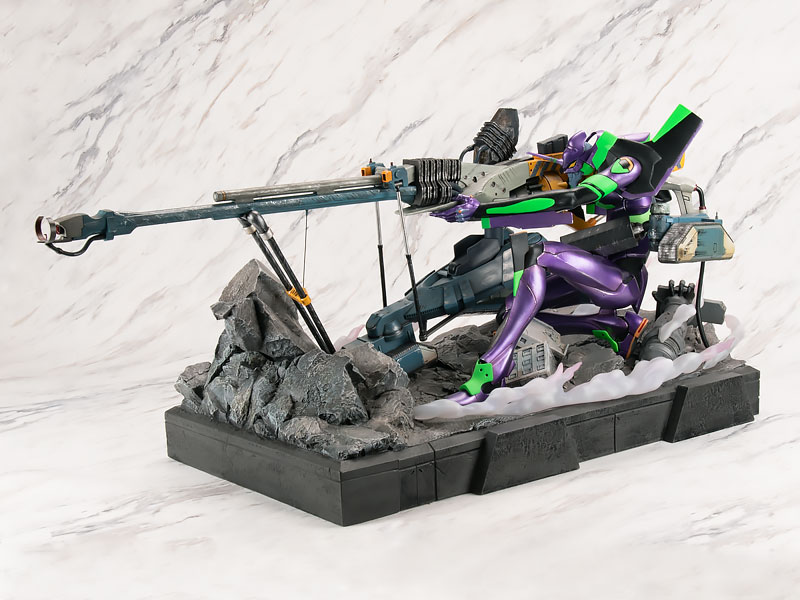 EVA GLOBAL Rebuild of Evangelion Operation Yashima Unit-01 Premium Metallic Color Edition Statue