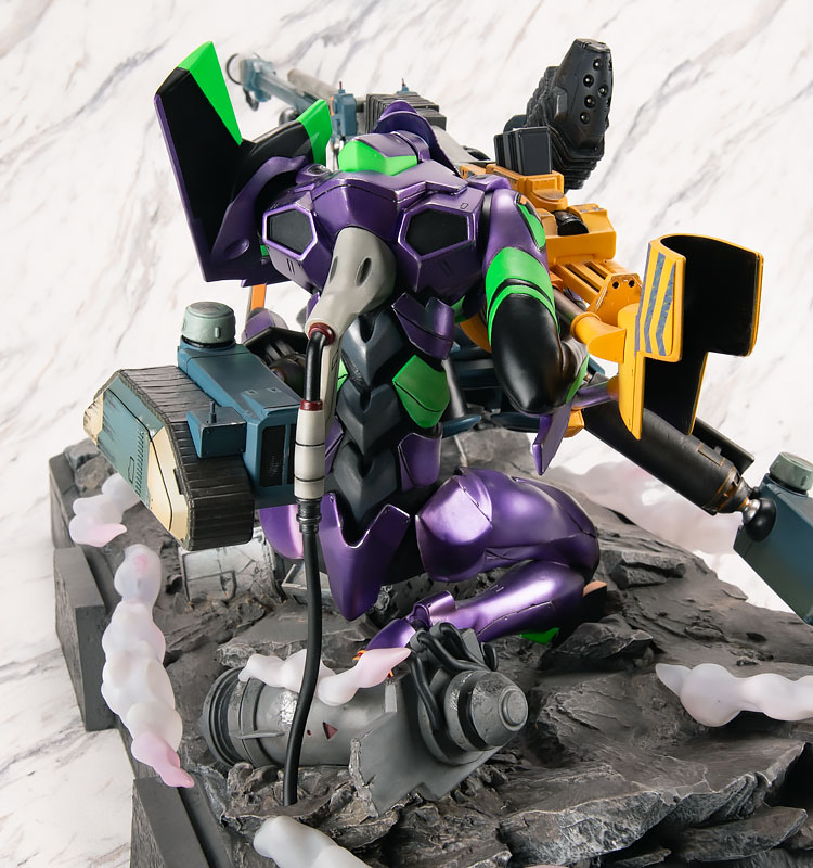 EVA GLOBAL Rebuild of Evangelion Operation Yashima Unit-01 Premium Metallic Color Edition Statue