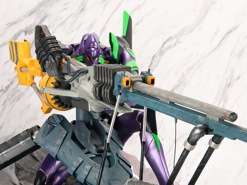 EVA GLOBAL Rebuild of Evangelion Operation Yashima Unit-01 Premium Metallic Color Edition Statue