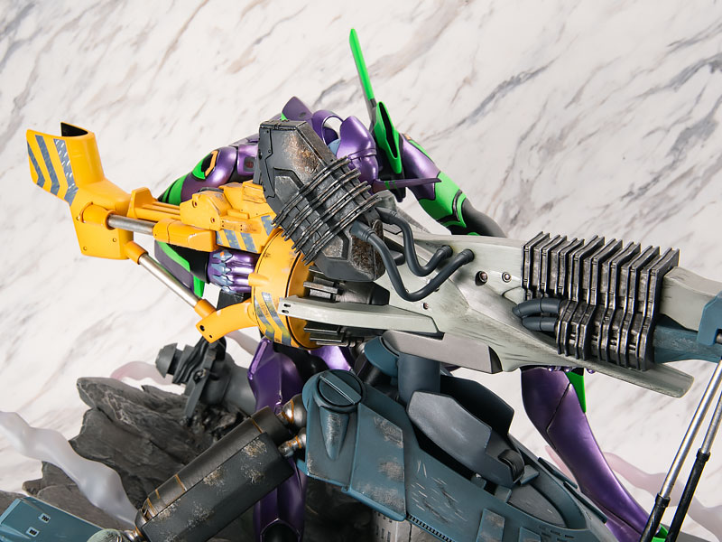 EVA GLOBAL Rebuild of Evangelion Operation Yashima Unit-01 Premium Metallic Color Edition Statue