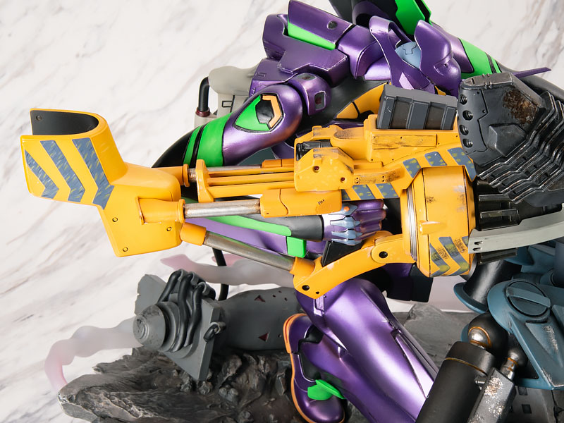 EVA GLOBAL Rebuild of Evangelion Operation Yashima Unit-01 Premium Metallic Color Edition Statue