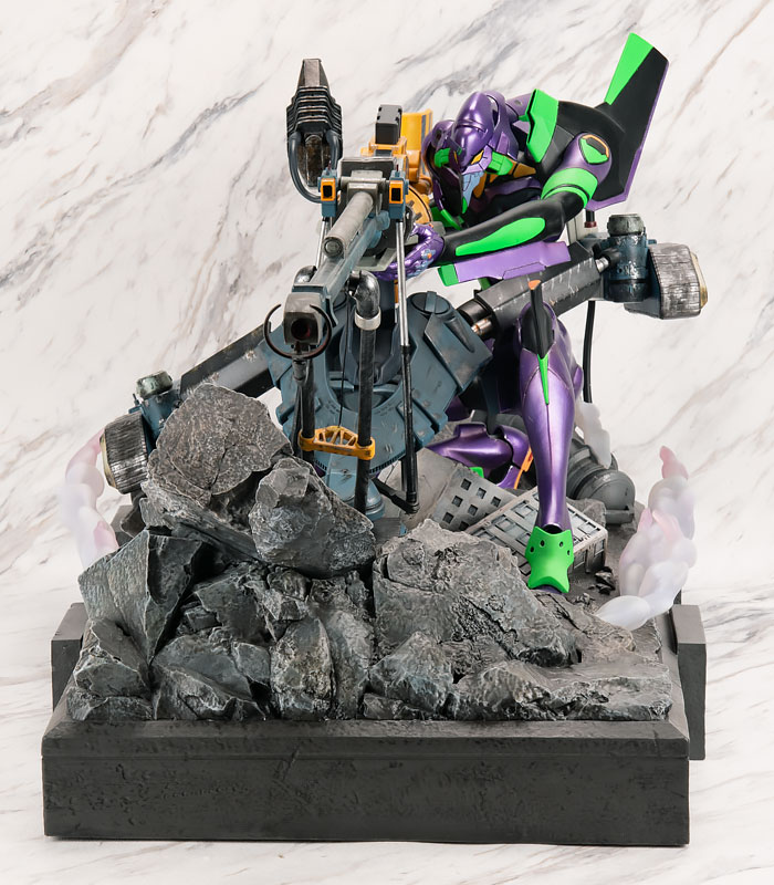 EVA GLOBAL Rebuild of Evangelion Operation Yashima Unit-01 Premium Metallic Color Edition Statue
