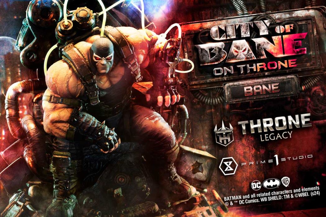 Batman (Comics) City of Bane - Bane on Throne (Concept design by Carlos D'Anda)