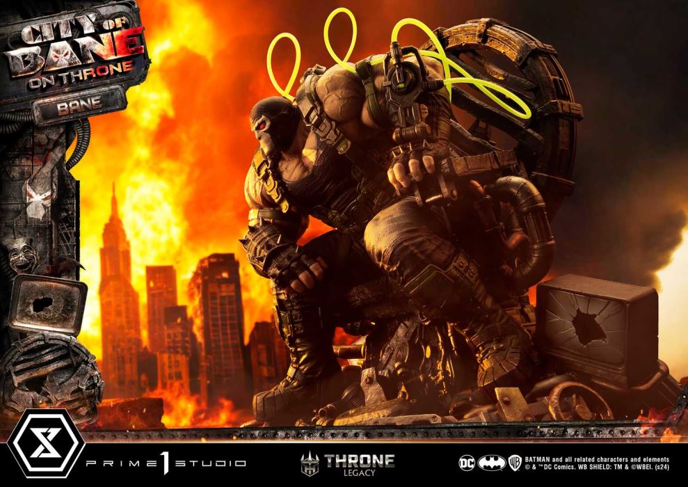 Batman (Comics) City of Bane - Bane on Throne (Concept design by Carlos D'Anda)