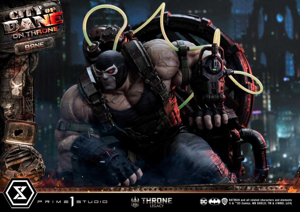 Batman (Comics) City of Bane - Bane on Throne (Concept design by Carlos D'Anda)