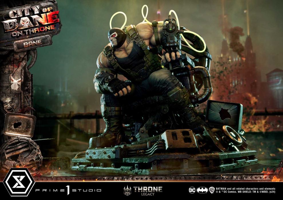 Batman (Comics) City of Bane - Bane on Throne (Concept design by Carlos D'Anda)