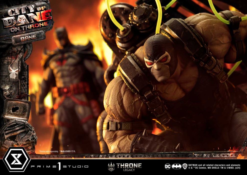 Batman (Comics) City of Bane - Bane on Throne (Concept design by Carlos D'Anda)