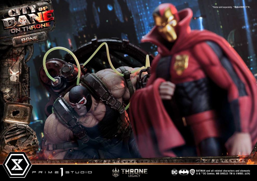 Batman (Comics) City of Bane - Bane on Throne (Concept design by Carlos D'Anda)