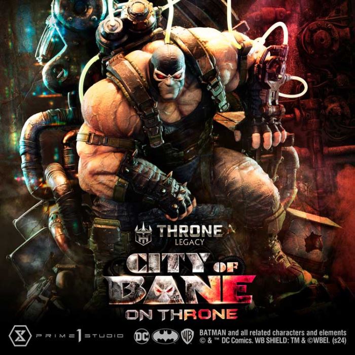 Batman (Comics) City of Bane - Bane on Throne (Concept design by Carlos D'Anda)