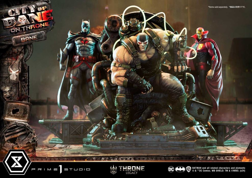 Batman (Comics) City of Bane - Bane on Throne (Concept design by Carlos D'Anda)