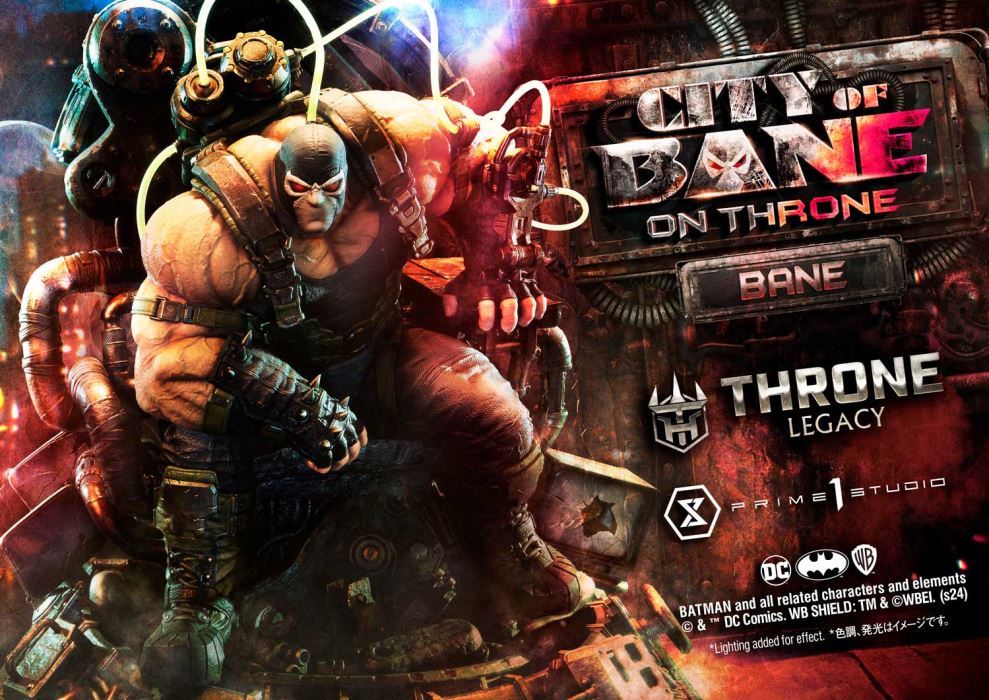 Batman (Comics) City of Bane - Bane on Throne (Concept design by Carlos D'Anda)