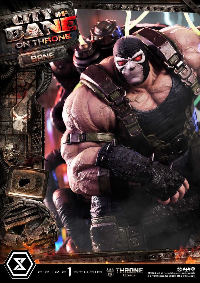 Batman (Comics) City of Bane - Bane on Throne (Concept design by Carlos D'Anda)