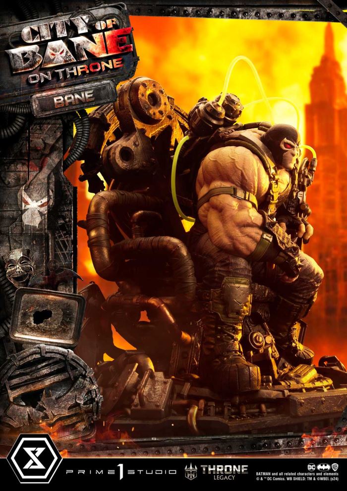 Batman (Comics) City of Bane - Bane on Throne (Concept design by Carlos D'Anda)