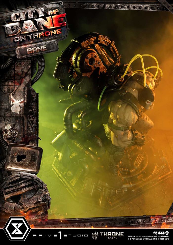 Batman (Comics) City of Bane - Bane on Throne (Concept design by Carlos D'Anda)