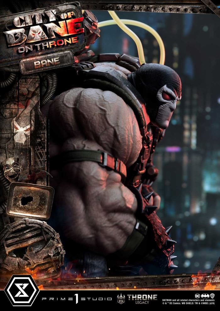 Batman (Comics) City of Bane - Bane on Throne (Concept design by Carlos D'Anda)