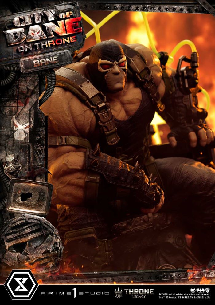 Batman (Comics) City of Bane - Bane on Throne (Concept design by Carlos D'Anda)