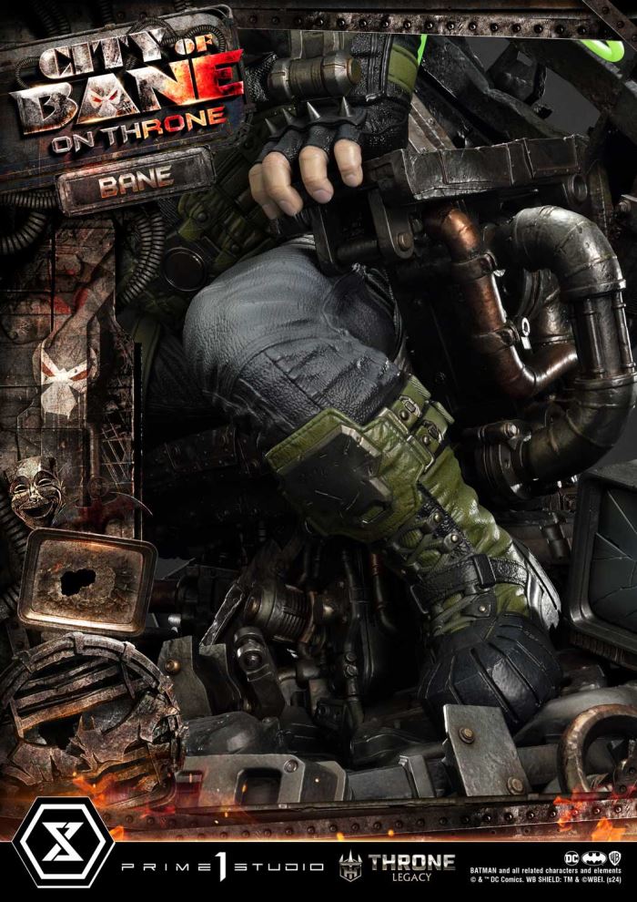 Batman (Comics) City of Bane - Bane on Throne (Concept design by Carlos D'Anda)