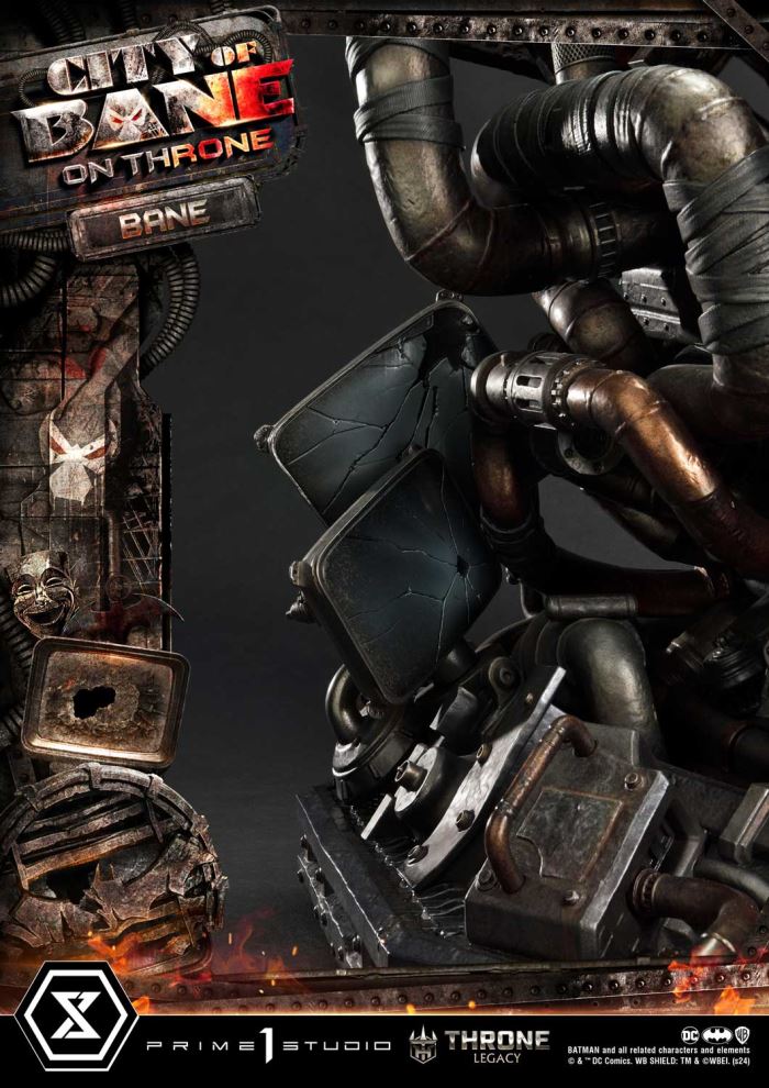 Batman (Comics) City of Bane - Bane on Throne (Concept design by Carlos D'Anda)