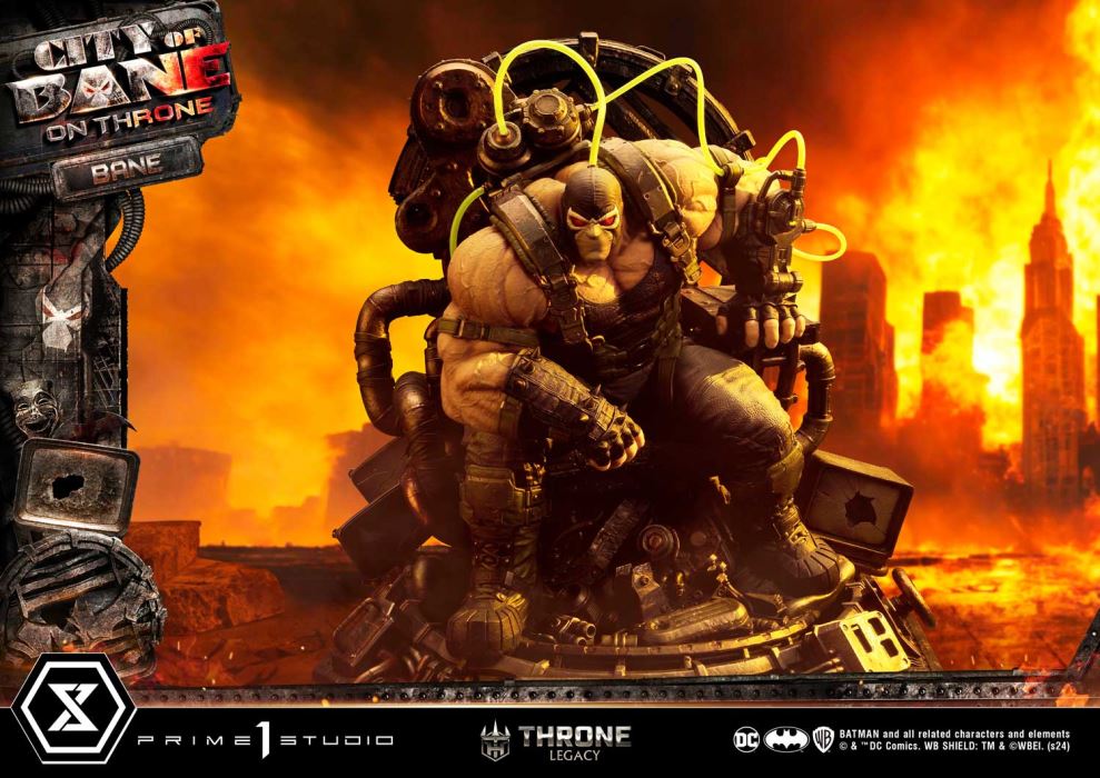 Batman (Comics) City of Bane - Bane on Throne (Concept design by Carlos D'Anda)