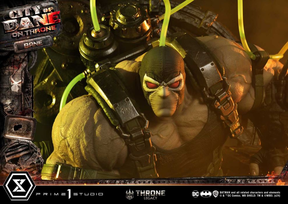 Batman (Comics) City of Bane - Bane on Throne (Concept design by Carlos D'Anda)