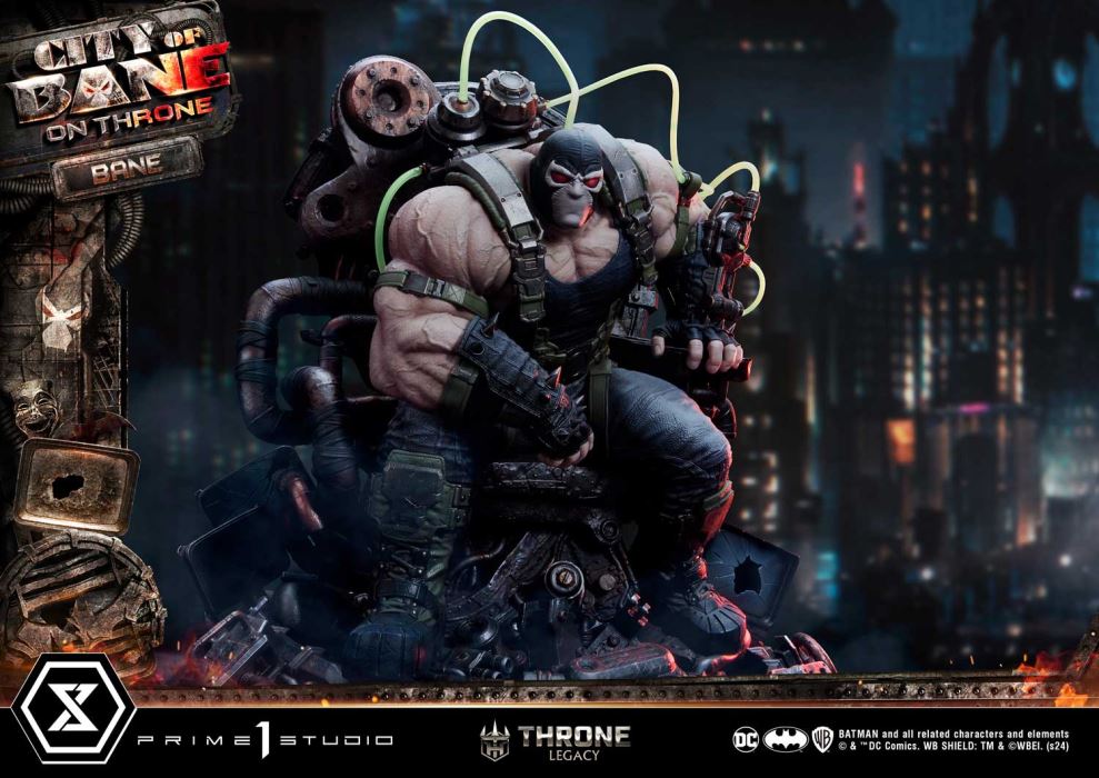 Batman (Comics) City of Bane - Bane on Throne (Concept design by Carlos D'Anda)